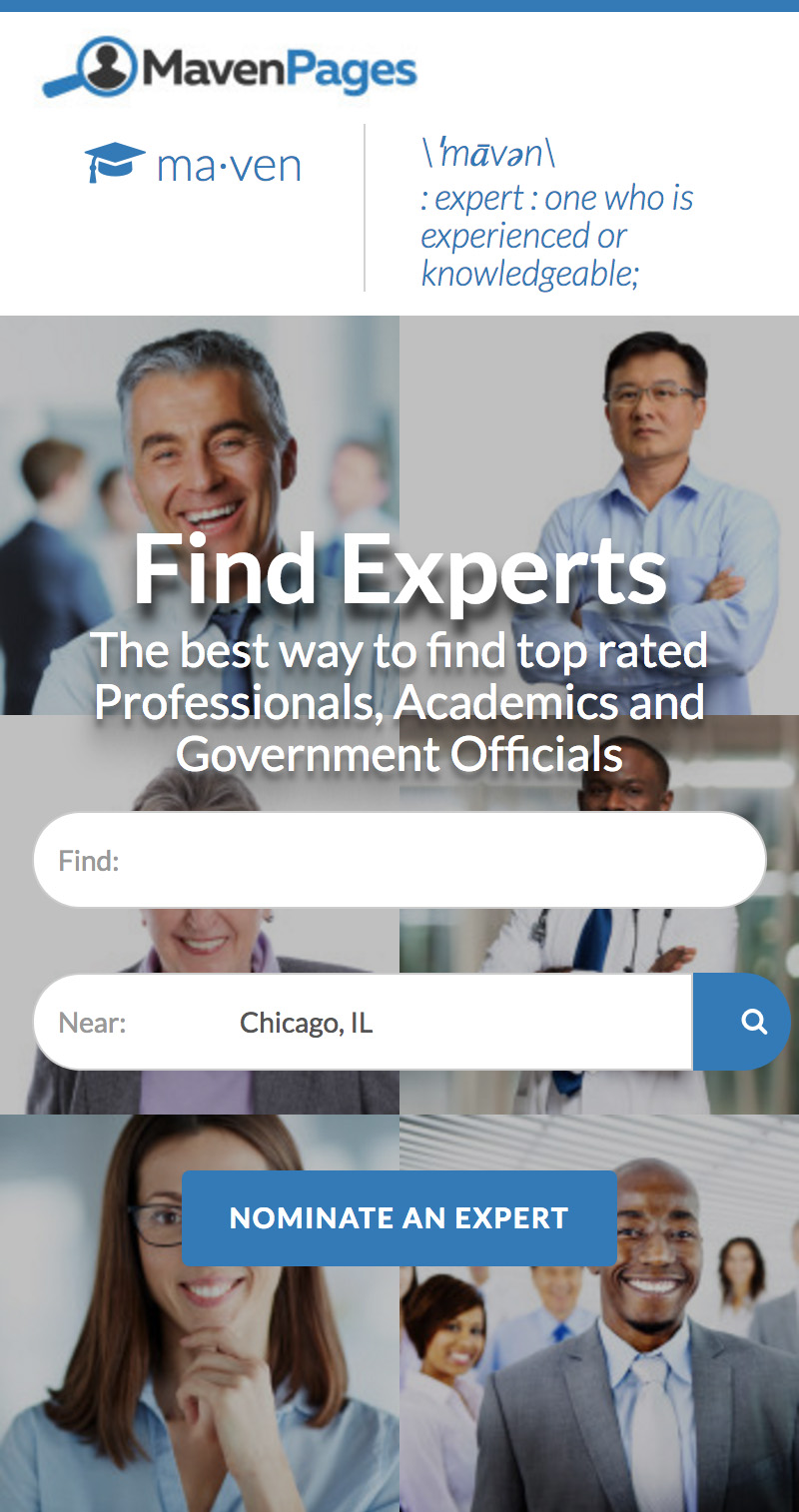 MavenPages Find Experts